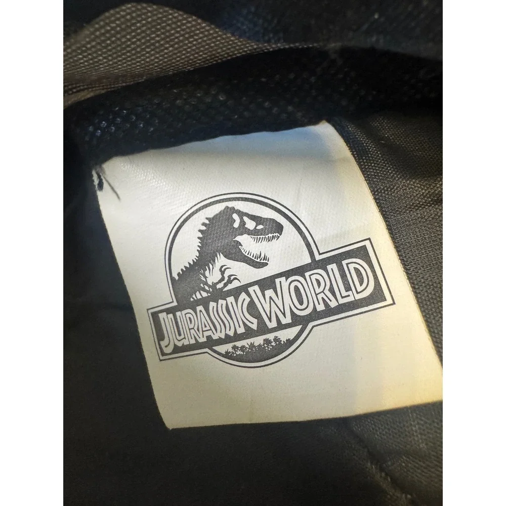 Jurassic World Backpack Kids School Bag T-Rex Dinosaur Black Blue 16 Inch